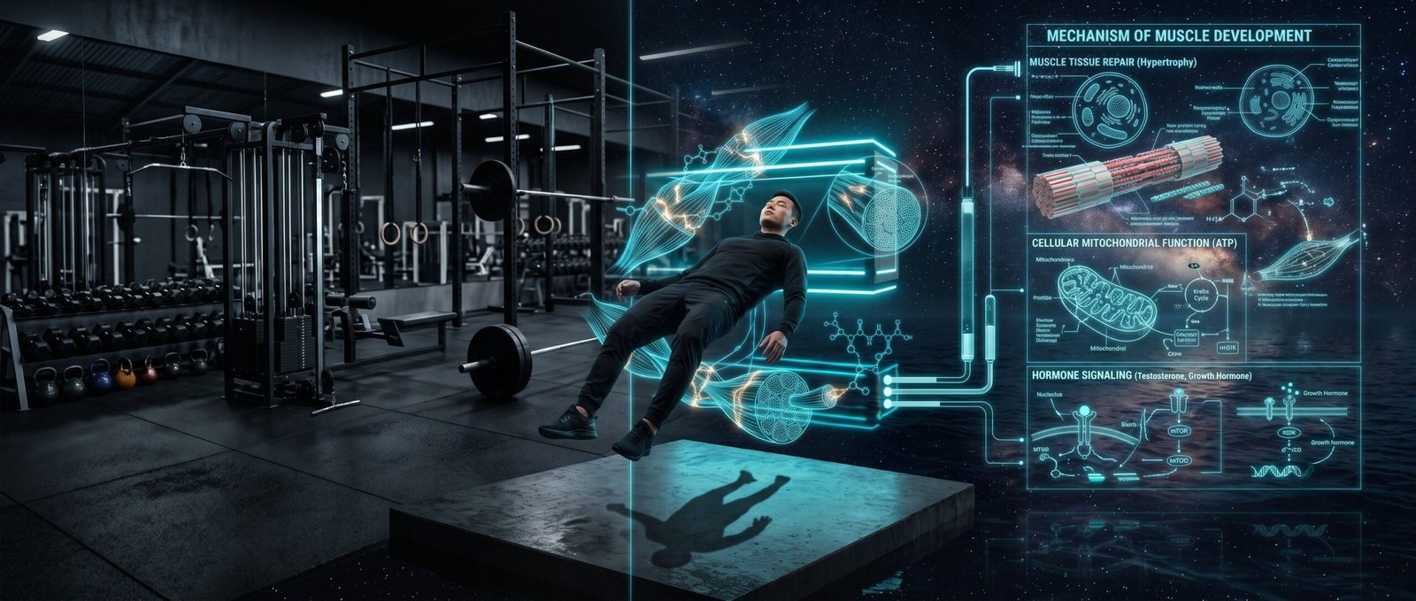 Ultimate BioHacker: The Muscle Grow faster outside the Gym